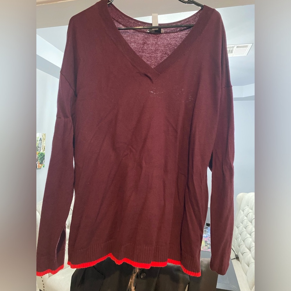 Deep Maroon  light weight sweater